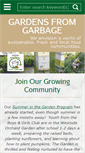 Mobile Screenshot of gardensfromgarbage.org